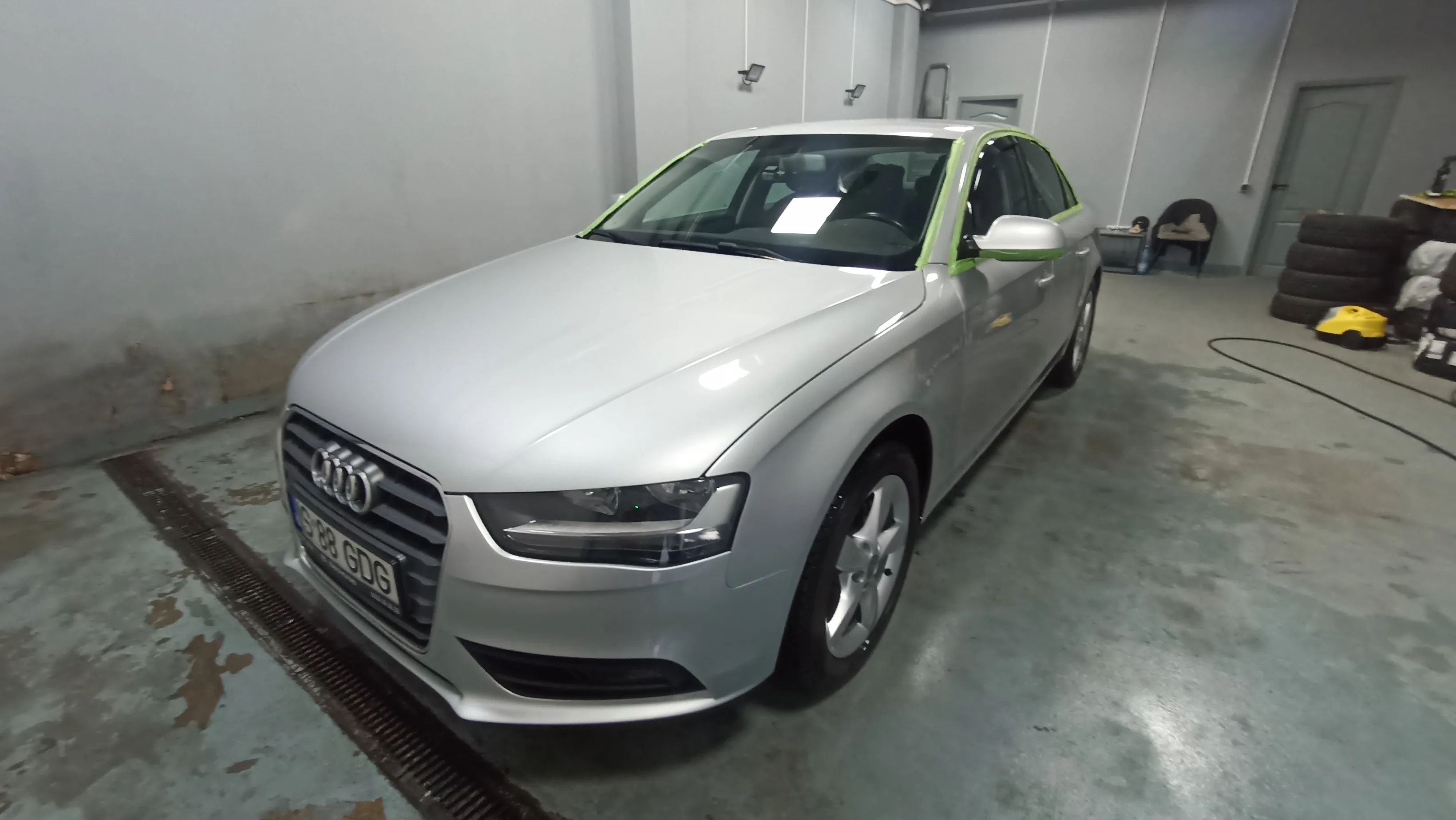 Audi detailing în atelier